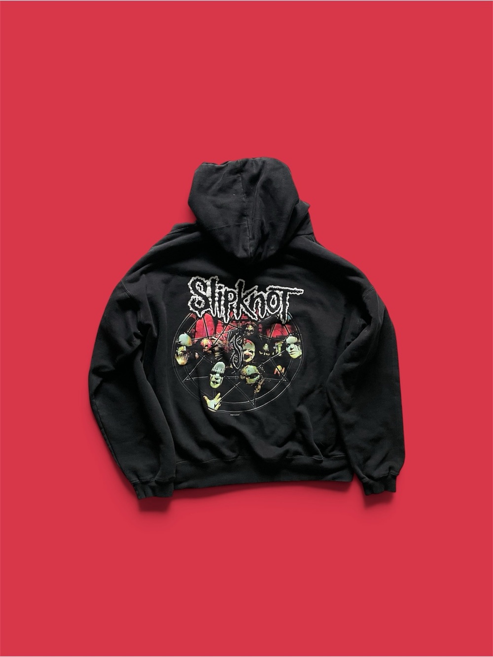 Black Slipknot Promo Hoodie Vintage 2004